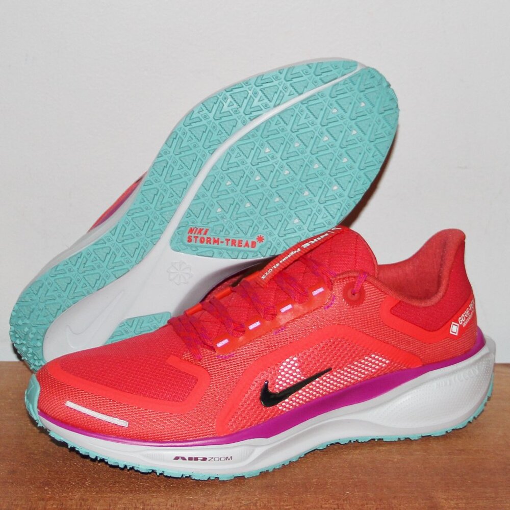 Nike Pegasus 41 Gore-Tex Running Shoes Mens 9.5 10.5 Picante Red